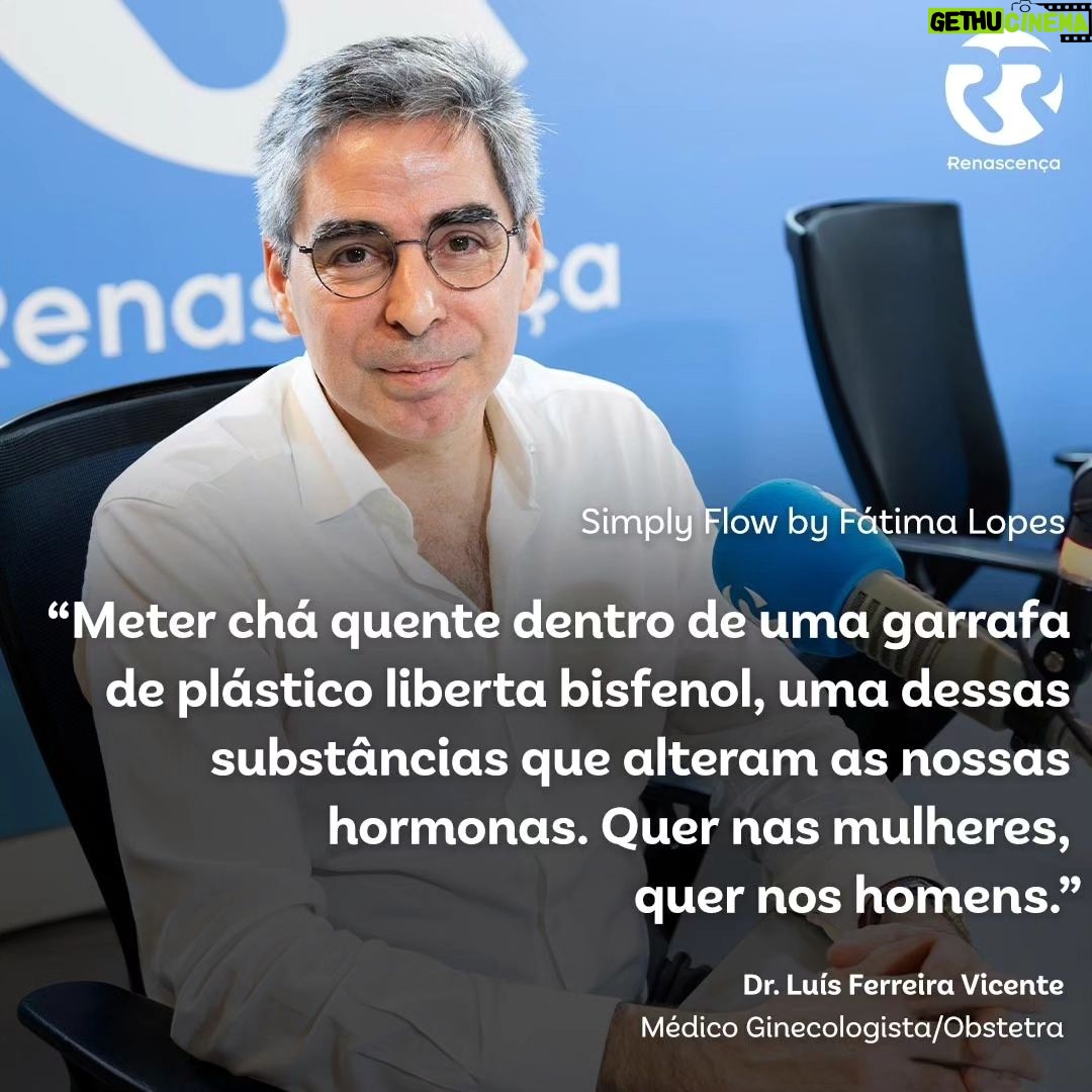 Fátima Lopes Instagram - Consciente de que a infertilidade está a crescer a olhos vistos, convidámos o Dr. Luis Ferreira Vicente, coordenador do Centro de Procriação Medicamente Assistida do Hospital dos Lusíadas Lisboa, para esclarecer: “O que se passa com a nossa fertilidade?”. Descubra neste episódio do "Simply Flow by Fátima Lopes", disponível nas plataformas de podcast habituais, no Youtube da Renascença e em rr.pt. @fatimalopesoficial #SimplyFlow #Renascença #Essilor www.essilor.pt