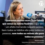 Fátima Lopes Instagram - No novo episódio do podcast "Simply Flow by Fátima Lopes", Cláudia Ganhão, especialista em hábitos e organização, desvenda se a rotina é prisão ou liberdade. Vale a pena ouvir e olhar de forma diferente para a gestão do nosso dia. O episódio está disponível nas plataformas de podcast habituais, no Youtube da Renascença e em rr.pt. #SimplyFlow #Renascença #Essilor www.essilor.pt