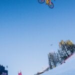 Fabio Wibmer Instagram - This drop had me shaking 😤 14m vertical height was my biggest drop to date. Such a scary feeling with spikes in your tires but man I was stoked to land it. Proud to add the Mausefalle jump to my „THE STREIF“ video 🤟