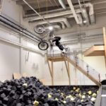 Fabio Wibmer Instagram - Gotta enjoy the process 🙏 Learning flat drop flips on the big rig was sick! #MyCanyon
