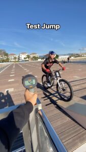 Fabio Wibmer Instagram - Training VS Final Jump. Good Throwback to my Grand Theft Bike video from last year with the @canyon Torque Guardian Angel 🙏