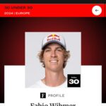 Fabio Wibmer Instagram - Wow that‘s sick! Hyped to make it on the Forbes 30 under 30 list 😤🙏 Cheers @forbesunder30