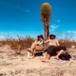 Fabiola Campomanes Instagram – Mrs NoName & Mr Blue Hands. 🌵 Gracias, gracias, gracias.