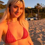 Faith Ordway Instagram - caught the sun before it set