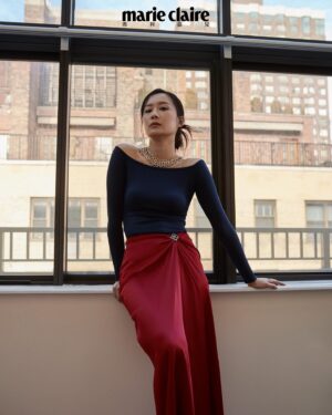 Fala Chen Instagram - April issue of Marie Claire! Spring is finally here but NYC was NOT that warm when we shot this 🥶… thanks everyone who kept me warm on location. What a lovely team of people to work with❤️@marieclaire_hk
Photography: @myrthegiesbers , assisted by Rob Berry
Producer: @_eeeeeven_  @apexcomm
Production Manager: @panfriedfish_ 
Styling: @_mauricio_quezada_ , assisted by @wishthanasarakhan
Makeup: @kevincheahmakeup
Hair: @seunghyun_nyc , assisted by Jung Won Han
Wardrobe: @ralphlauren