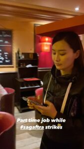 Fala Chen Instagram - Pizza delivery! #sagaftrastrike video credit: @hadleyrobinson