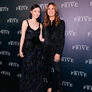 Fala Chen Instagram - Incredible collection presented at #giorgioarmaniprivé in Paris! Thanks for having me again @giorgioarmani #robertaarmani 🌹 🌹 🌹