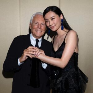 Fala Chen Instagram - Incredible collection presented at #giorgioarmaniprivé in Paris! Thanks for having me again @giorgioarmani #robertaarmani 🌹 🌹 🌹