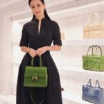 Fala Chen Instagram - Visited the new Bottega Veneta store in Hong Kong. 🤍💚#bottegaveneta #harbourcity
