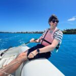 Fala Chen Instagram - Fifty shades of blue 🏝️ Thanks @leighasinnott and @rowan.s.v family for your hospitality! #vacation