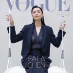 Fala Chen Instagram - Love this Vogue cover shot in Milan! Thanks @voguehongkong and @brunellocucinelli_brand for having me in Italy. #vogue #brunellocucinelli #cucinelli Photographer: @bruinjustin Makeup: @mon_c.c Hair: @alexso_theattic Everything and anything: @429tkm