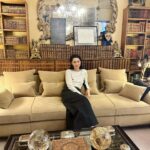Fala Chen Instagram - Such a memorable trip in Paris! Learned a lot about the precious ingredients of N5 at the Chanel laboratory. Thanks Olivier Polge for showing me the fascinating “tasting” menu of scents. Joyous to experience the romantic festive lighting at the Effiel Tower and also do a great photo shoot too! It was a lot of fun! #GRANDNUMEROCHANEL #CHANELFRAGRANCE @chanelofficial