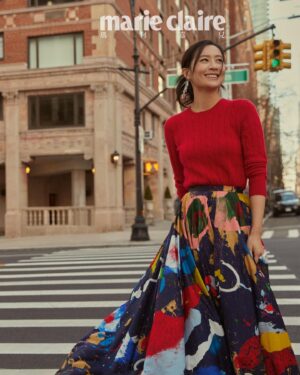 Fala Chen Instagram - April issue of Marie Claire! Spring is finally here but NYC was NOT that warm when we shot this 🥶… thanks everyone who kept me warm on location. What a lovely team of people to work with❤️@marieclaire_hk
Photography: @myrthegiesbers , assisted by Rob Berry
Producer: @_eeeeeven_  @apexcomm
Production Manager: @panfriedfish_ 
Styling: @_mauricio_quezada_ , assisted by @wishthanasarakhan
Makeup: @kevincheahmakeup
Hair: @seunghyun_nyc , assisted by Jung Won Han
Wardrobe: @ralphlauren