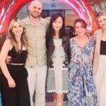 Fala Chen Instagram – Evidently we had too much fun making @godzillaxkong, hope you will all have fun watching it too. In theatres tomorrow!  #godzillaxkong