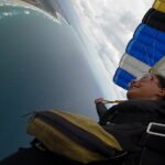 Fala Chen Instagram - This is a day I’m going to remember— work from 6am, go straight from set to skydiving. Jumping off a plane and free fall for 45 seconds, then landing on a giant beach. Grateful for all the adventures life brings. #skydiving #bucketlist @emstnv @godzillavskong