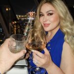 Farrah Yousef Instagram - #cheers for #love #peace and a #sparkling bright #future 😍🥂💖✨