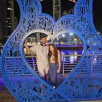 Farrah Yousef Instagram - I guess I can never standstill for a #picture 🤪😂 nighty night guys 😘 . . . . #photooftheday #dubai #coplegoals #love #amor #husband #boyfriend #girlfriend #goofycouple #goofy