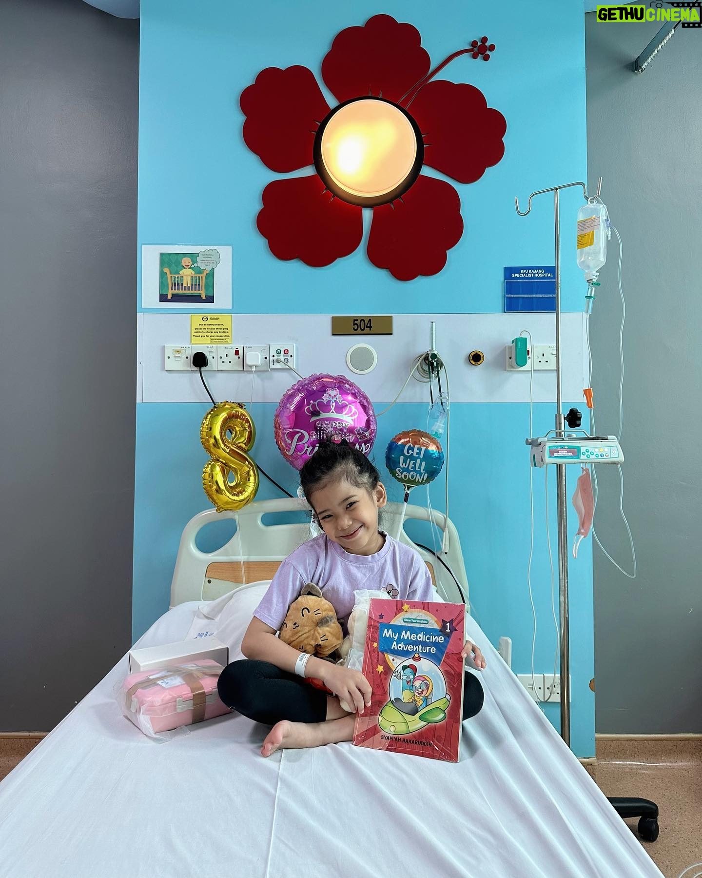 Fatin Afeefa - 26.9K Likes - Happy birthdays are possible, even in the hospital. happy birthday, baby girl. 🤍