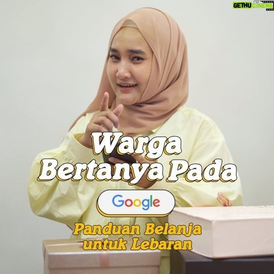 Fatin Shidqia - 32.1K Likes - Warga yang masih bingung belanja buat lebaran, yok mari merapat!!🔎
Cerita dong kebiasaan persiapan lebaran kalian! Kalo mimin sih biasanya beliin baju buat ponakan 😇 #IniRamadanKu