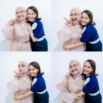 Fatin Shidqia Instagram - hepiii bgt ketemu Teh Ocha di panggung XFactor, mentor seumur hidup! 🤍 walaupun tahun ini rasanya beda ya teeh, biasanya kita selalu bertiga ada Kak @shenamalsiana, We miss you kak!!!! Al-Fatihah :)