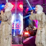 Fatin Shidqia Instagram - Kampar Expo penuh senyuum, terima kasih!! 🦋✨ ⠀⠀⠀⠀⠀⠀⠀⠀⠀⠀⠀⠀ ⠀⠀⠀⠀⠀⠀⠀⠀⠀⠀⠀⠀ ⠀⠀⠀⠀⠀⠀⠀⠀⠀⠀⠀⠀ dress by @simplyveewee styled by @_gilygily