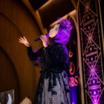 Fatin Shidqia Instagram - A night with NBS 🖤 ⠀⠀⠀⠀⠀⠀⠀⠀⠀⠀⠀⠀ ⠀⠀⠀⠀⠀⠀⠀⠀⠀⠀⠀⠀ Dress by @heylocal.id Styled by @_gilygily Make up by @elbiefajarroby Hijab by @awanisaw ⠀⠀⠀⠀⠀⠀⠀⠀⠀⠀⠀⠀