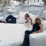 Fedez Instagram - If these walls could talk 🤐 My bff @donatella_versace 💖 #VersaceHome