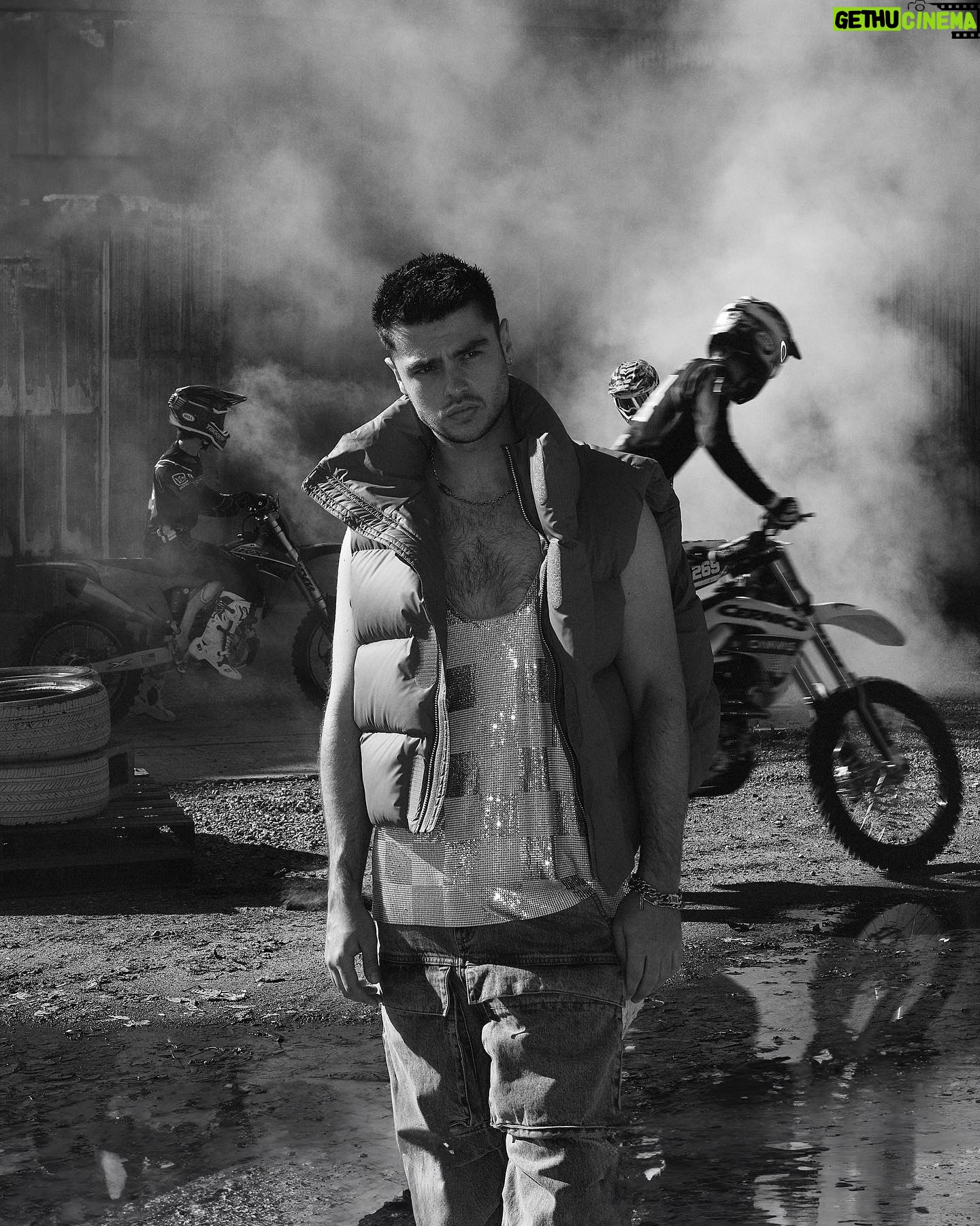 Felix Mallard Instagram - BURNING RUBBER @numero_netherlands & @dennisleupold 🛞🔥 Grooming: Candice Birns @hairbycandicebirns @aframe_agency Styling: Willyum Beck @willyumbeck Creative producer: Sabrina Patino @janen0vacane Digital tech: Kevin Leupold @kevinleupold Photography assistants: Tommy Blanco & Sho Stewart @shoakland Motocross riders: Ryan Ritter, Andrew Hertzler, Christian Dresser & Broc Staab @_ryanritter @drewhertzler @christiandresser @brocstaab Collage artist: Ian Woods @ian___woods Editor: Timi Letonja @timiletonja Editorial director & interview: Jana Letonja @janaletonja Cover design: Arthur Roeloffzen @arthurroeloffzen