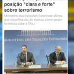 Fernanda Concon Instagram - 🚨Guerra Israel-Hamas: Itamaraty diz que Brasil tem posição “clara e forte” sobre terrorismo Ministério das Relações Exteriores afirma que classificação do Hamas como grupo terrorista cabe à ONU. Qual sua opinião sobre isso? 🤔 #TVZyn #SBTNews #SBT