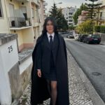 Fernanda Concon Instagram - Ao dia mais especial que Coimbra deu me desde que cheguei nesta cidade; À Eric, Luísa e Letícia, meus padrinhos, estes que foram casa e família desde o primeiro dia; À Coimbra, cidade dos estudantes e terra da saudade, sem ti nada disto seria possível. Quem te não viu anda cego Quem te não ama não vive