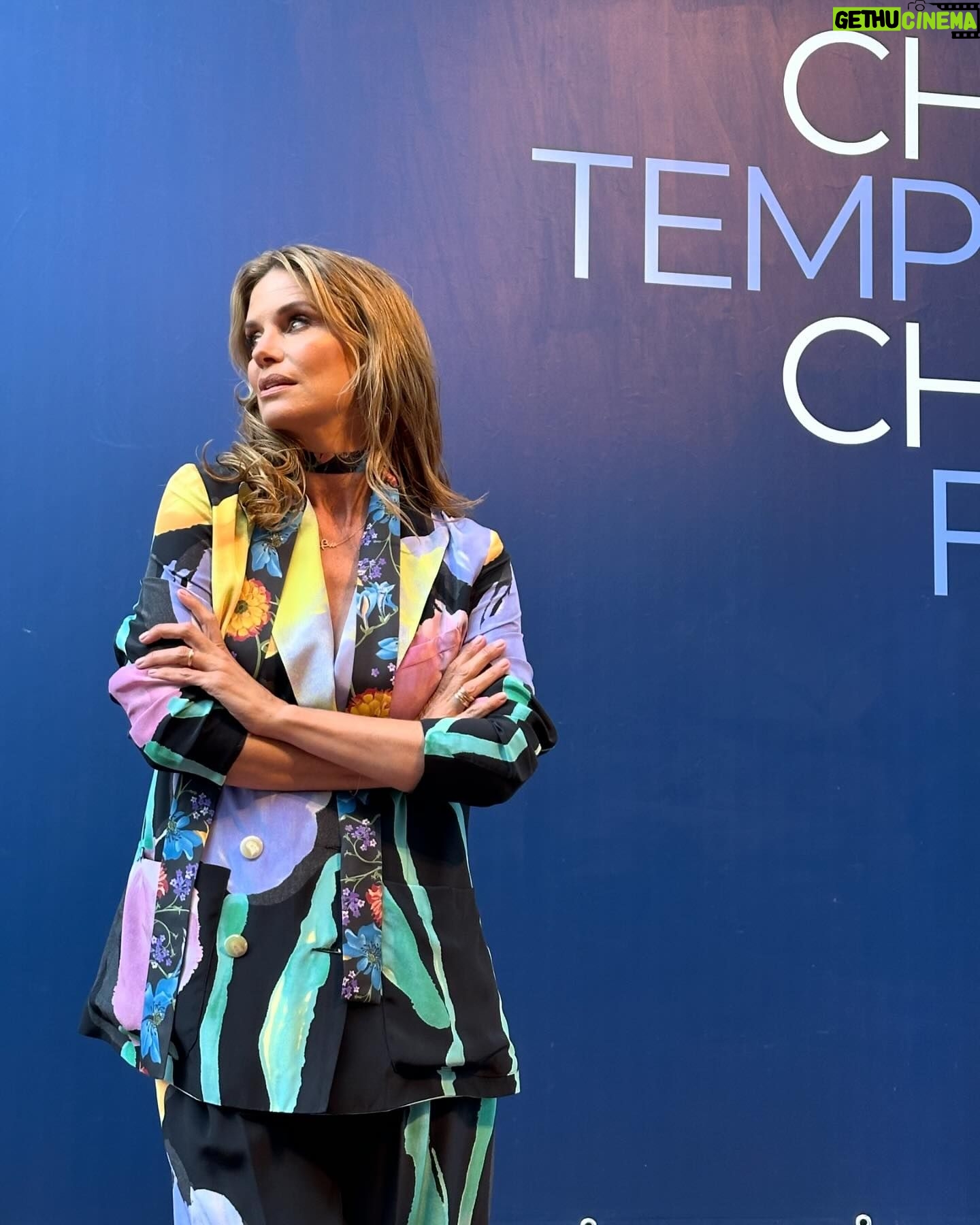 Filippa Lagerbäck Instagram - Torna la domenica con @chetempochefa 📺 #ctcf 🌷 . primavera look @mantero1902 sandalo @santoniofficial @robertabeolchini @toledo_mariapaola
