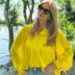 Filippa Lagerbäck Instagram - 30 gradi e 🌞, da Varese lake è tutto! 💛