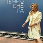 Filippa Lagerbäck Instagram - Semifinale di @chetempochefa #ctcf 🎾🎾🎾 . outfit @drumohr tacchi @santoniofficial @robertabeolchini @toledo_mariapaola
