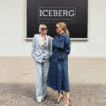 Filippa Lagerbäck Instagram - Look di stasera… ➡️look della settimana. Outfit easy che mi rappresentano ( e noto che poso spesso con le gambe incrociate… 😅) Che ne dite? 🤍 . A tra poco con @chetempochefa #ctcf look stasera @pomandere @huimilano @aquazzura @robertabeolchini @toledo_mariapaola Tutti gli altri sono taggati in foto.