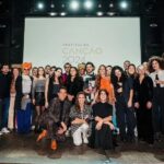 Filomena Cautela Instagram - 60 anos de Festival da Canção. A grupeta está reunida. Não percam as semi finais a 24 de Fevereiro, 2 de Março e a final dia 9 de Março.