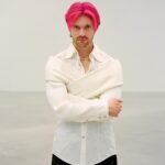 Finneas O'Connell Instagram - Cover of @cultured_mag    Interview by @alexisrael Photography by @davis.bates Styling by @jaredellner Grooming by @patriciamoralesla Editor In Chief @sarahgharrelson   Featuring “Sky Backdrop” and “Wave” acrylic art by @alexisrael