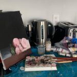 Fiona Palomo Instagram - Pinturas a mitad de proceso! Óleo sobre tela. :) como están todos? X