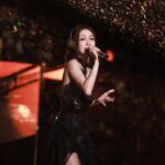 Fiona Sit Instagram – Whole body was absolutely soaking wet by the third song whilst I sang 9 😂😂😂 . body was freezing cold but yet my heart was burning warm from all your love and applauses 🥰🥰🥰🥰🥰