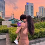Fita Anggriani Instagram - Langit Jakarta sore tadi bagus banget masya Allah ✨ #nofilterneeded