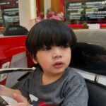 Fita Anggriani Instagram - Masya Allah bahagianya adek yg abis potong lambut untuk menyamvut lebaran ☺️🤲🏼