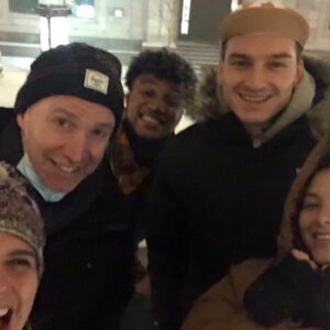 Fivel Stewart Instagram - after six looong months of Montreal. We can finally share what we've been up to. The Recruit. On @netflix, December 16th.