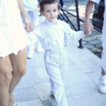 Flávia Viana Instagram - Batizado do Gabriel! Que Deus seja a luz que guia e blinda seus caminhos meu filho, estamos aqui sempre para o que der e vier! Deus nos abençoe hoje e sempre! Amém! ❤️🙏🏼