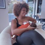 Fleur East Instagram - 8 weeks of my girl 🥰❤️😍
