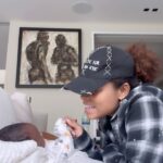 Fleur East Instagram - Daily chats with my new bestie 🥰🥹 The first 4 weeks of being a parent have been a whirlwind! Looking after a baby really is something! 😂 But I always have a few moments, for example when I’m up at 2am because baby girl needs a feed. Or I haven’t slept, feel shattered and can’t work out why my baby is crying when I’ve been through the entire checklist! I remind myself that there was a time where I wished and hoped for the very chapter I’m in right now. When I’m knee deep in nappies and drowning in milk, it’s sometimes hard to see that I am in the middle of all the moments I prayed for. When the true feeling of gratitude hits me and I see my baby girl smile, it makes every challenge worth it. For anyone in the struggle right now (first time mothers or parents like me) please share in the comments below anything that helps get you through or any advice you were given that kept you going through the toughest of times. Let’s help lift each other up. 🙌❤️
