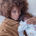 Fleur East Instagram - Curls and cuddles 🥰🥹