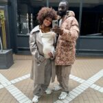 Fleur East Instagram - And just like that, our baby girl, Nova, is here!! Our daughter entered the world via squat position into the arms of my Husband and I on our living room floor! 🤣 One day I will share my birth story with you (what a RIDE!), but for now, we are resting and doing well. So thankful to the amazing midwives who were by my side, my birthing partners (my auntie Tina and my Husband @marcel__robin ) and all of our family who have been helping out and showering us with love. It really does take a village! So grateful to God for this blessing. Our little Nova was born on the 22nd March and it feels like she’s always been here. ❤️😘🍼✨