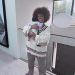 Fleur East Instagram - 8 weeks of my girl 🥰❤️😍