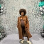 Fleur East Instagram – You are not just waiting. You are growing in your capacity to be prepared for what’s to come ✨

1. Stepped into Mama and baby world for a day 🍼
2. Made some cacao, almond and coconut milk with porridge
3. This ain’t Texas 😂
4. The Final Push! 
5. Bed for our new roommate 🥰
6. Bump around! 🎵🎤
7. Plantain & stew but make it fine dining 😆
8. The waiting…🙏