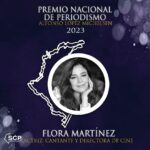 Flora Martínez Instagram - Nuestros condecorados al Premio Nacional de Periodismo Alfonso López Michelsen edición 2023. @floramartinezoficial