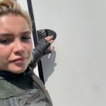 Florence Pugh Instagram - @jakeschreier and I have been hanging out.. ⚡️⚡️🔫❄️🌵🕷️☄️🛡️💀🦾👻🧔🏻‍♂️⚡️⚡️ #Thunderbolts*